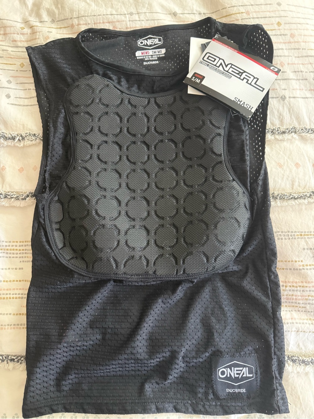 O'NEAL Men's Black Protective Vest - Impact Chest Guard